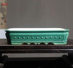 盆栽鉢 双龍戯珠磁鉢 山野草鉢 多肉植物 植木鉢 小品大品盆栽鉢 陶器鉢