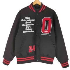 オベイ OBEY INTERNATIONAL Varsity Jacket メンズ 表記無 のサムネイル