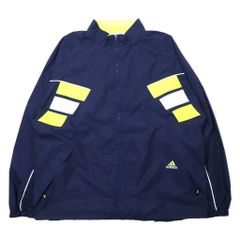 90s〜00s adidas 万国旗タグ ハーフジップ ナイロンジャケット - メルカリ