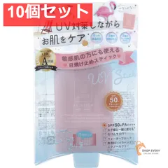 マザーアンドドーター クリアUVスティック SPF50+ PA++++ 15g 10個セット まとめ売りのサムネイル
