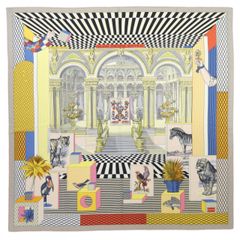 エルメスGrand Théâtre Nouveau カシミヤシルク スカーフ - メルカリ