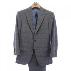美品 Belvest ベルベスト ロングコート グレー系チェック 48 - メルカリ