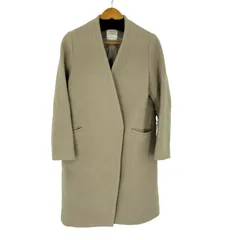 ユナイテッドトウキョウ UNITED TOKYO CASHMERE カシミヤ混 Vネックノーカラーコート レディース JPN：2 のサムネイル