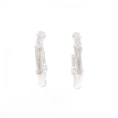 希少】ティファニー TIFFANY バンブーフープ ピアス スモールサイズ