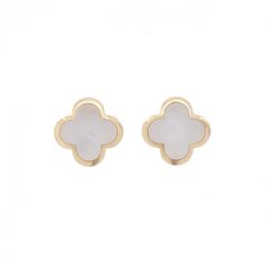 Van Cleef & Arpels アルハンブラ ピアスWG　片方①専用出品 Van Cleef & Arpels アルハンブラ ピアスWG 片方①専用出品 - メルカリ