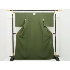 【未使用品】色無地　丸に剣片喰