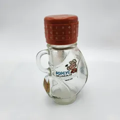 昭和レトロ　ポパイ　貯金箱　ガラス製　ゴルフバッグ型のサムネイル