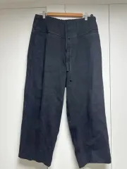 コモリ 25SS ブラックドリル テーパード パンツ 2のサムネイル