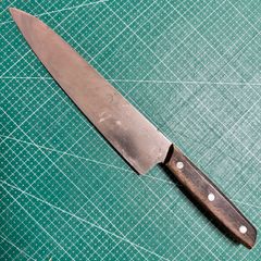 藤次郎本職用スウェーデン鋼本割込包丁 - メルカリ