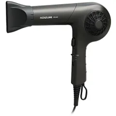 コイズミ KHD-9441-H ダークグレー マイナスイオン ヘアドライヤー 2段階風量調節 1200W KHD9441Hのサムネイル