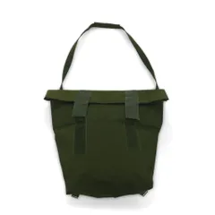 Danish Army デンマーク軍 80年代 2WAY ロールトップ メッセンジャーバッグ カーキ デッドストック 未使用品のサムネイル
