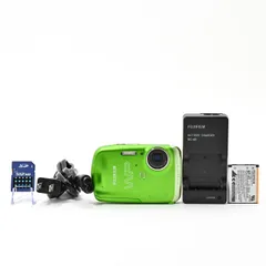 ＜並品＞ FUJIFILM FinePix Z33WP グリーン｜防水コンパクトデジタルカメラ｜動作快調｜実用品｜外観使用感強め｜光学良好｜512MBメモリーカード付属のサムネイル