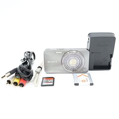 SONY Cyber-shot DSC-W380 シルバー 動作確認済 - メルカリ
