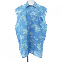 新品・未使用】Plantationボタニカル柄 シアー シルクシャツ・M - メルカリ