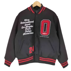 オベイ OBEY INTERNATIONAL Varsity Jacket メンズ  Lのサムネイル