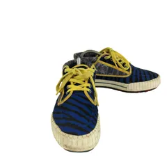 ケンゾー KENZO HELIX 虎柄 ハラコ ローカットスニーカー メンズ EUR：40 のサムネイル
