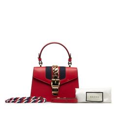 GUCCI シルヴィ ショルダーバッグ レッドae - メルカリ