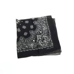 CHROME HEARTS バンダナ ペイズリー柄 ブラック - メルカリ