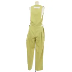 【中古】イッセイミヤケ ISSEY MIYAKE 2026年春夏 ウール系サキソニー オーバーオール ライトグリーン【サイズ表記なし（L位）】【レディース】のサムネイル