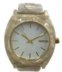 美品 ニクソン 腕時計 タイムテラー クオーツ ホワイト レディース メンズ NIXONのサムネイル