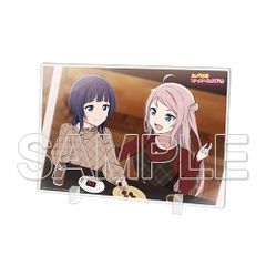 [신품] 러브라이브! 니지가사키 학원 스쿨 아이돌 동호회 니지이로 TeaTime 아사카 과림&종 아라시주 빅아크릴 스탠드 창고
