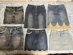 デニム ショートスカート ウール コレクションのサムネイル