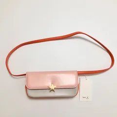 H278 未使用 定価6.9万 アニエスベー agns b.  agnes b. VOYAGE ショルダーバッグ セカンドバッグ バッグ レディース 本革 レザー 牛革 2WAY おしゃれ お洒落 M775VCF3のサムネイル
