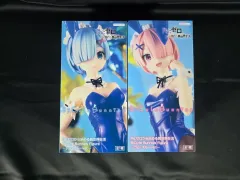 未開封) フリュー Re:ゼロから始める異世界生活 レム＋ラム Q・チャンミン バニーガール 2種 SET フィギュア