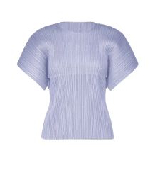 PLEATS PLEASE ISSEY MIYAKE 五分袖トップス LILAC - メルカリ