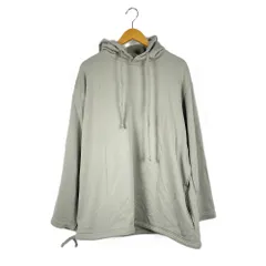 AURALEE　オーラリー　22SS　A22SP01LU　LIGHT　FLOWY　SWEAT　PARKA　スウェット　パーカー　フーディ　サイズ4　グリーンのサムネイル