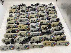 Nintendoスーパーファミコン　コントローラー　まとめ売り　50点　ジャンク