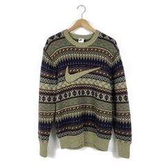 新品】NIKE フェアアイル スウッシュセーター スウェット - メルカリ