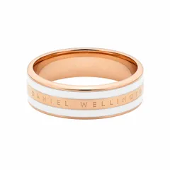 【ギフト対応可】ダニエルウェリントン DANIEL WELLINGTON リング Emalie Ring Satin White Rose Gold ローズゴールド ホワイト アクセサリー 指輪 人気 ブランド おしゃれ 誕生日 プレゼント ギフト 送料無料のサムネイル