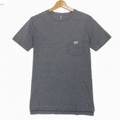 【クーポン配布中】◇Scye サイ 半袖Tシャツ ロゴ/サイ刺繍  杢ネイビー 人気モデル メンズトップス  マスターピース ポケット付き 日本製のサムネイル