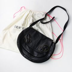 シーバイクロエ CHLOE 2way ショルダーバッグ タッセル シボ革 - メルカリ