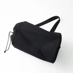 美品 アエタ Aeta ボンサック Mサイズ NYLON＼ブラック ナイロン 巾着 ショルダーバッグ ドローストリング【2400014984088】のサムネイル
