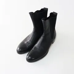 美品 ビューティフルシューズ BEAUTIFUL SHOES TOSHINOSUKE TAKEGAHARA チェルシーブーツ 23.5cm＼ブラック レザー【2400014989427】のサムネイル