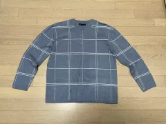 新品) SPAO チェック パータン ニットのサムネイル