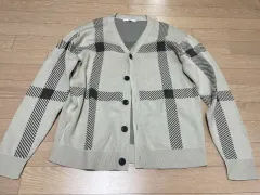 新品) TOPTEN10 トップテン10 チェック パータン カーディガンのサムネイル