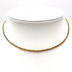 チ*ロ様 イタリア製 10Kピンクゴールド ワイヤーネックレス 美品 | Mercari
