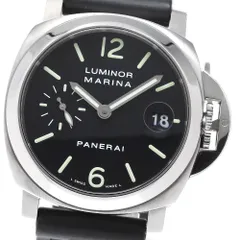 パネライ PANERAI PAM00048 ルミノールマリーナ スモールセコンド デイト 自動巻き メンズ 良品 _960601のサムネイル