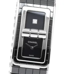 シャネル CHANEL H5147 コード ココ 1Pダイヤ クォーツ メンズ 保証書付き_961089のサムネイル
