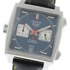 タグホイヤー TAG HEUER CAW211P.FC6356 モナコ キャリバー11 クロノグラフ 自動巻き メンズ 箱・保証書付き_961529のサムネイル