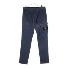 STONE ISLAND (ストーンアイランド) TYPE-SL Cargo Pants ロゴワッペン フェード加工 カーゴパンツ ネイビー 7115315L1のサムネイル