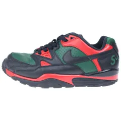 NIKE (ナイキ) ×SUPREME AIR CROSS TRAINER 3 LOW CJ5291-001 シュプリーム エアクロストレーナー ローカットスニーカー グリーン/レッド US10.5/28.5cm
