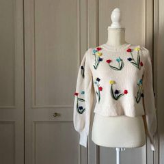 alice + olivia 襟付きニット 長袖 - メルカリ