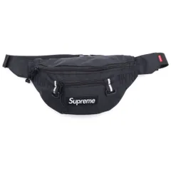 SUPREME (シュプリーム) 19SS Waist Bag Box Logo nylon ウェストバッグ ボックスロゴ ナイロン 総柄 ブラックのサムネイル