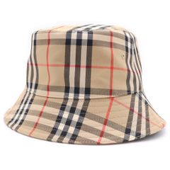 BURBERRY バケットハット チェック柄 Sサイズ - メルカリ