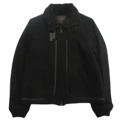 良品 UNDERCOVERISM アンダーカバーイズム 06aw GURUGURU ジャケット ブルゾン ラムファー 00's アーカイブ BUT期 2 黒 ブラック メンズ 古着 中古 USEDのサムネイル