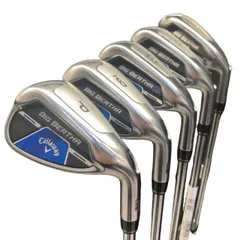 【中古】 キャロウェイ BIG BERTHA B21  6S USA アイアンセット IR KBS MAX CT80 (フレックスS) メンズ 男性用 右利き 右用 Cランク ゴルフクラブのサムネイル